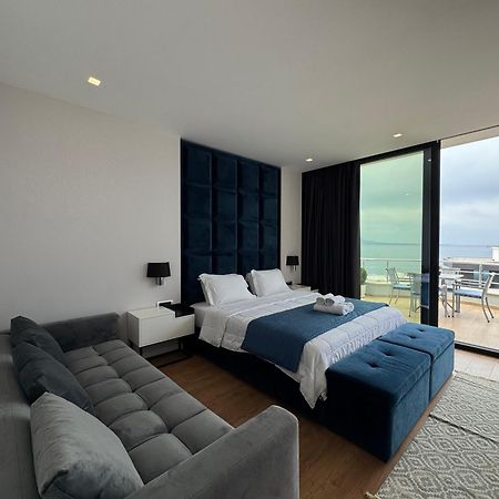 Hotel Blue Sky Sarande Bagian luar foto